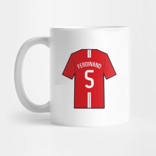 Rio Ferdinand 2007/08 Jersey Mug